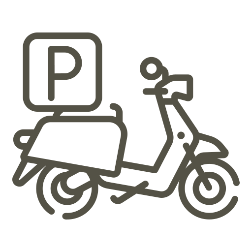 area comun estacionamiento para motos